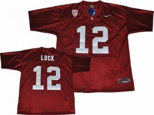 Andrew Luck Stanford Cardinal #12 - Red Football Jersey