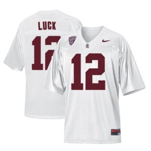 Andrew Luck Stanford Cardinal #12 - White Football Jersey
