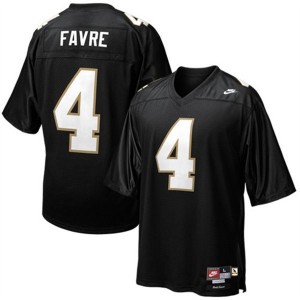 Brett Favre Southern Mississippi Golden Eagles #4 Youth - Black Football Jersey