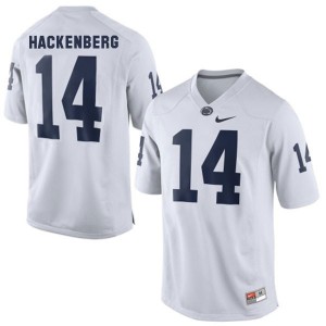 Christian Hackenberg Penn State Nittany Lions #14 - White Football Jersey
