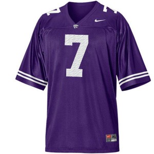 Collin Klein Kansas State Wildcats #7 - Purple Football Jersey