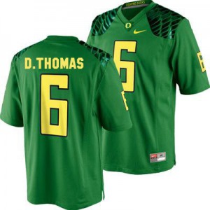 De'Anthony Thomas Oregon Ducks #6 - Apple Green Football Jersey
