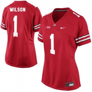 Dontre Wilson Ohio State #1 Women - Scarlet Red Football Jersey