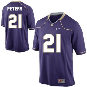 Marcus Peters Washington Huskies #21 Youth - Purple Football Jersey