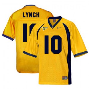 Marshawn Lynch Cal Bears #10 - Gold Football Jersey
