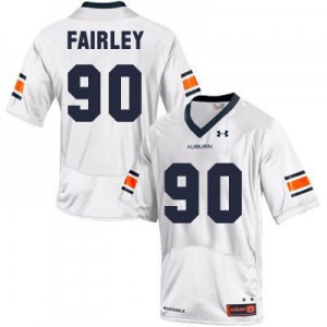 Nick Fairley Auburn Tigers #90 Youth - White Football Jersey