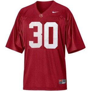 Alabama Crimson Tide Dont'a Hightower #30 Red Youth Football Jersey