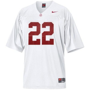 Alabama Crimson Tide Mark Ingram #22 White Football Jersey