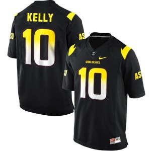 Taylor Kelly Arizona State Sun Devils #10 - Black Football Jersey